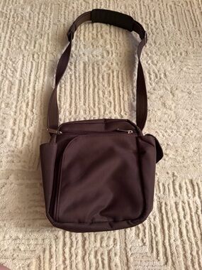 Day Makers Compact Crossbody Shoulder Bag - Dark Brown